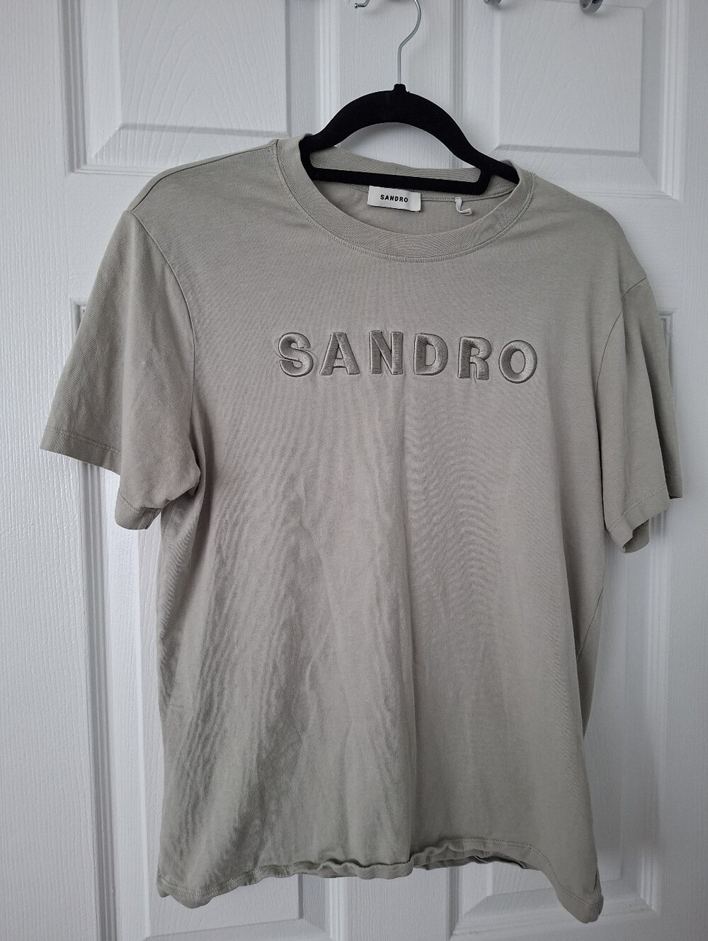 Sandro Short-Sleeve Logo Tee